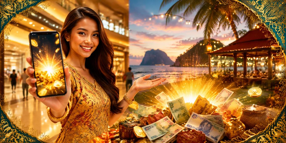 Promosi bonus pulangan tunai Langkawi dengan batik Malaysia
